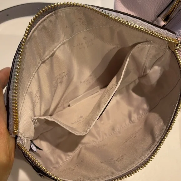 Kate Spade Lena Belt Waist Bag Fanny Pack Mountain Grey NWT - Picture 16 of 16